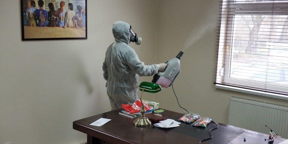 Usługa dezynfekcji przez zamgławianie - Rayan Cleaning